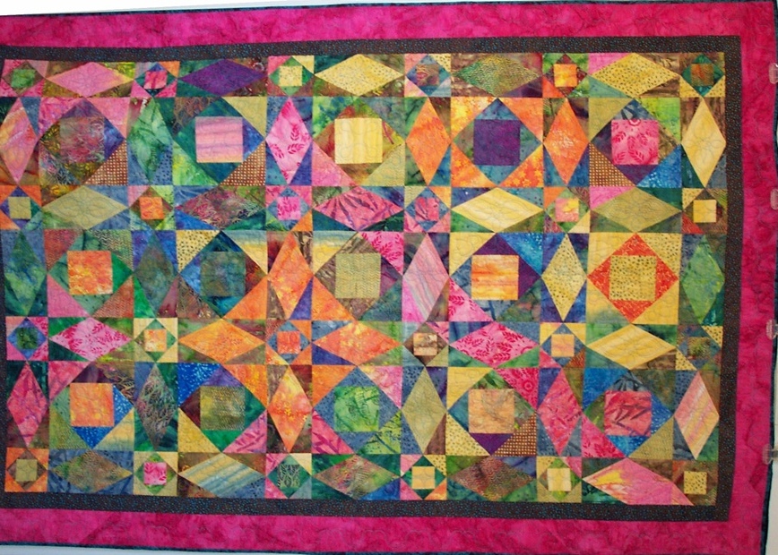 Hawaiian Beauty entire quilt