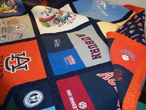 College t shirt Quilt