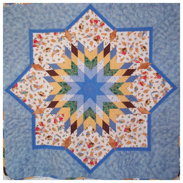 Peter rabbit entire quilt