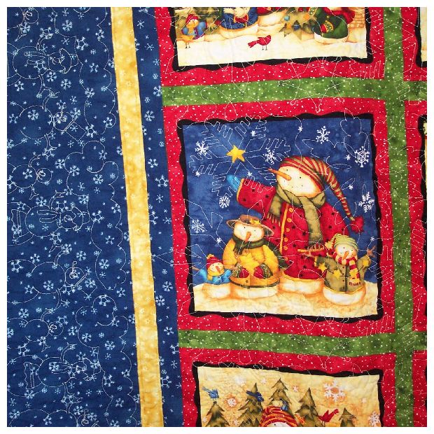 closeup snowmen
