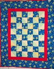 Happy Frogs enitre quilt